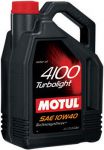 Motul 4100 Turbolight 10W-40 API SN; ACEA A3/B4 синтетическое 1 л 111693