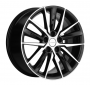 Легковой диск Khomen Wheels KHW1807 8x18 5x114,3 ET46 67,1 Black-FP