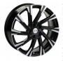 Легковой диск Khomen Wheels KHW1901 7,5x19 5x108 ET47 60,1 Black-FP