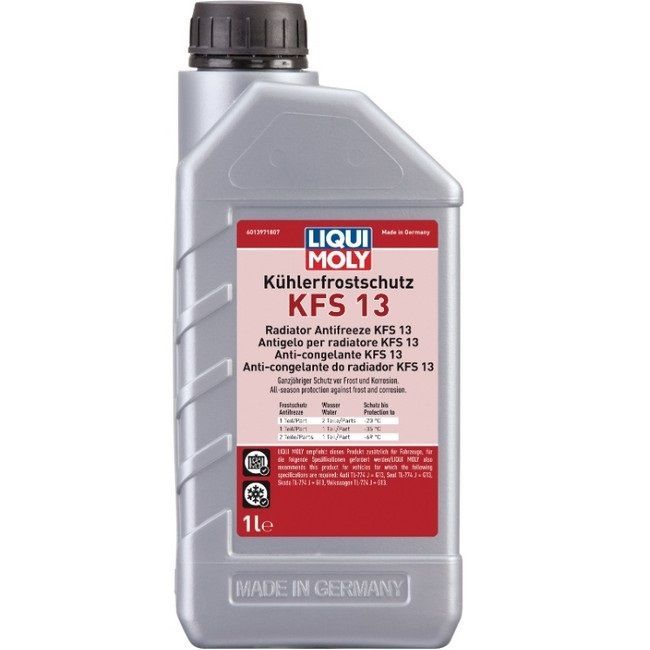Liqui Moly Kuhlerfrostschutz KFS 13 до -69 °С красный 1л